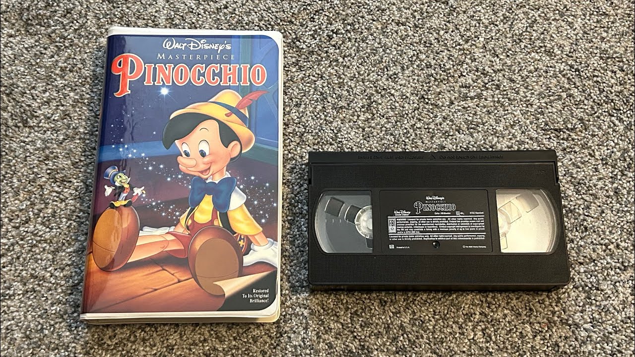 Pinocchio 1993 VHS Overview: 2025 Edition - YouTube