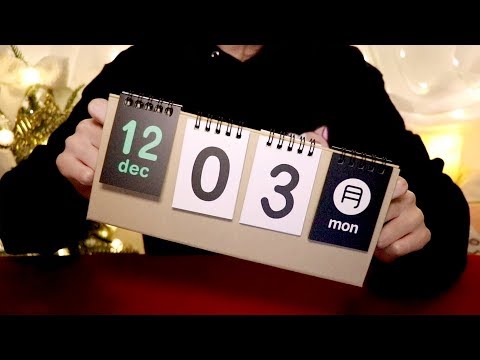 [ASMR] クリスマスまであと22日！囁き声＆咀嚼音 / カルディアドベントカレンダー