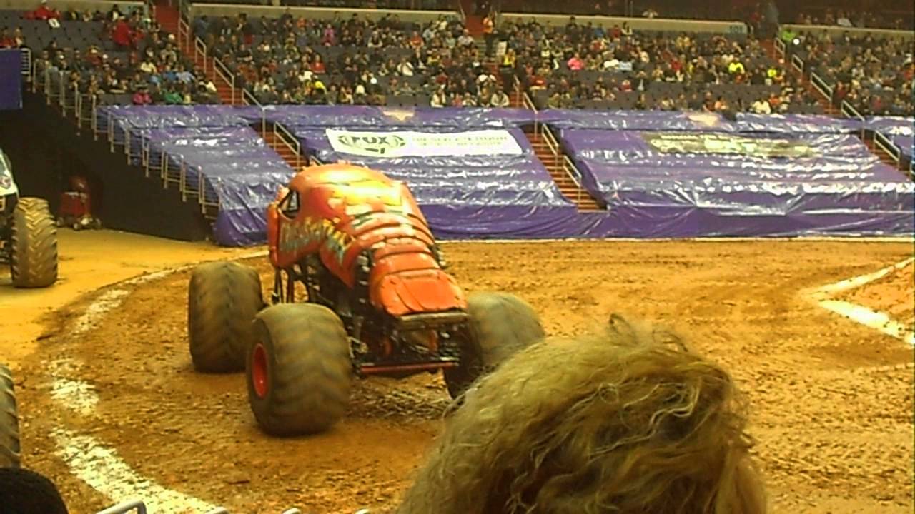 Crush Station Wheelie highlights Monster Jam Verizon Center 2015 YouTube
