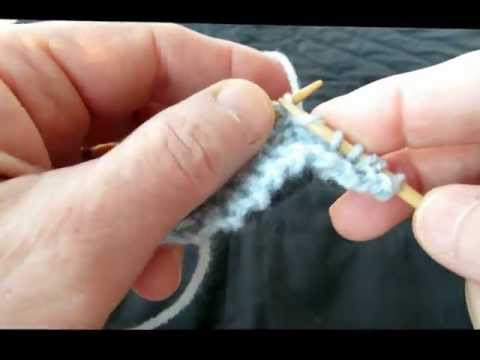 Fixing a Missed Yarn Over in Knitting