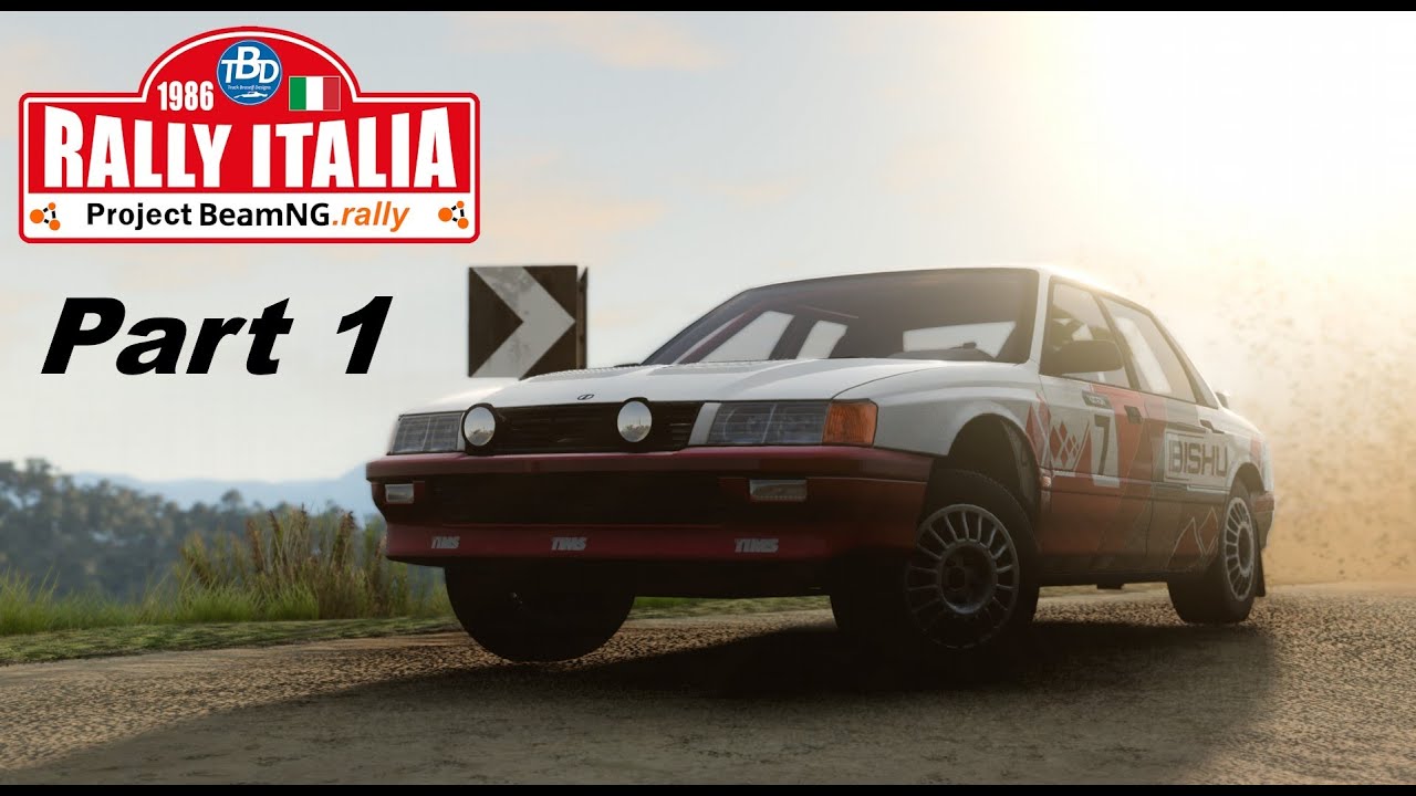 The toughest rally in BeamNG - BeamNG.drive - 1986 Rally Italia ...