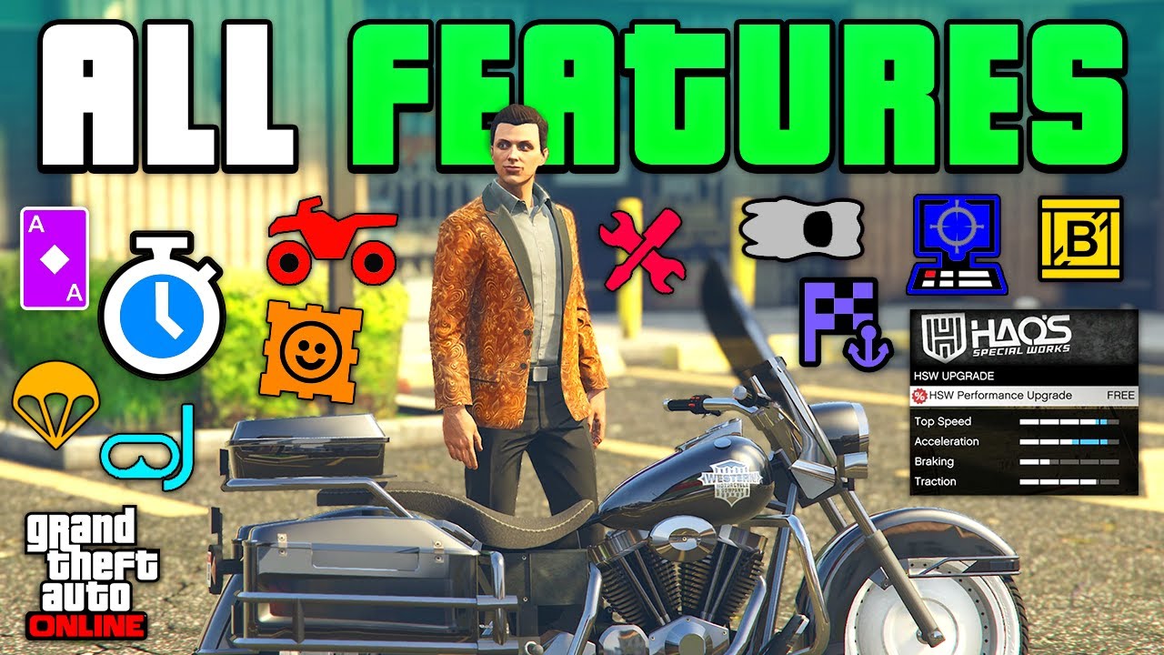 Сколько на самом деле функций есть в GTA Online? (Больше, чем вы думаете)