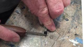 How to Sharpen a Quill (feather) Pen