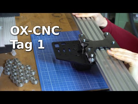 Werkstatt: Pina baut eine OX-CNC — Tag 1