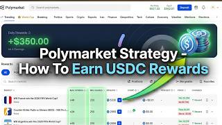 Polymarket Strategy Tutorial - How To Earn USDC Rewards