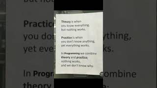 Programmer Life: Theory vs Practice 😄 | Coding Reality #coding #education #programming