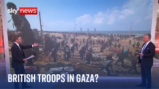 Mungkinkah pasukan Inggris dikerahkan untuk menyalurkan bantuan di Gaza? | Perang Israel-Hamas