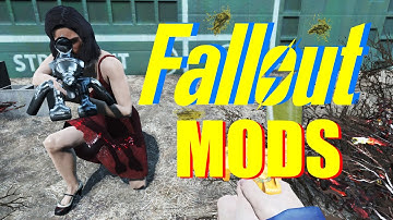 Fallout 4 Mods PS4 Mashup - Wacky Weapon Mods & Marston