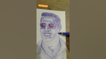 Akshay Kumar Sketch #Shorts #youtube
