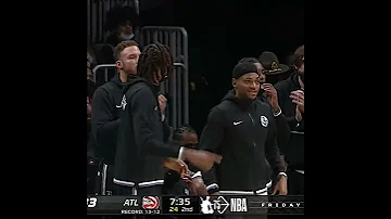 Nets play "hot potato" for the layup