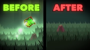 What If Geometry Dash Levels Had NO Glow?