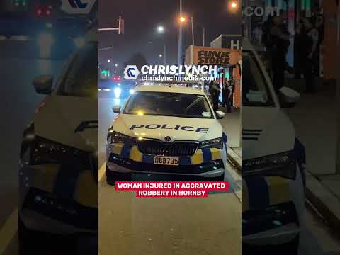 BREAKING: Woman injured in aggravated robbery in Hornby.