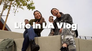 LIFE IN LA VLOG | Lunch around Los Angeles, errands, and cafe work days