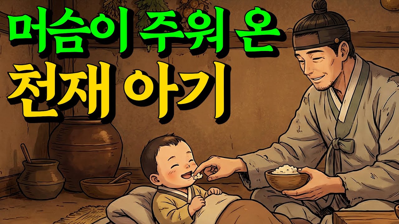 눈 속에 버려진 아이를 주위 키운 바보 머슴, 그 아기의 정체는?  | 야담·민담·전설·설화·옛날이야기·오디오북