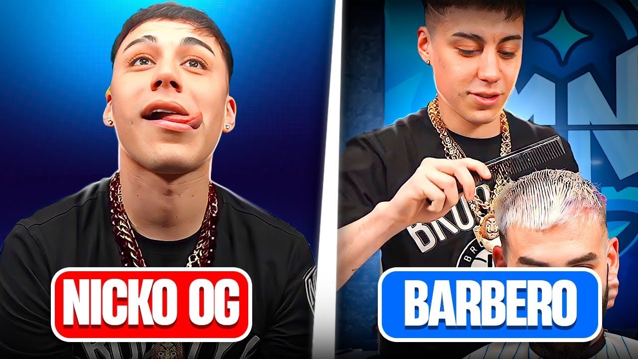 ⭐ MAESTRO NAVAJAS - NICKO OG BARBERO POR 1 DÍA 🤩🔥 Capitulo #26