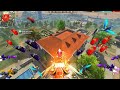 20 Enemy Same Location Landing 😱 Solo vs Squad Crazy Fight | Free Fire High Kill Gameplay