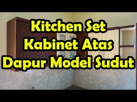 Video: Ukuran Kabinet Dapur Sudut: Dimensi Standard Kabinet Dinding. Ciri-ciri Model Atas Dan Bawah. Ukuran Pelbagai Jenis