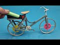 Homemade mini electric bike