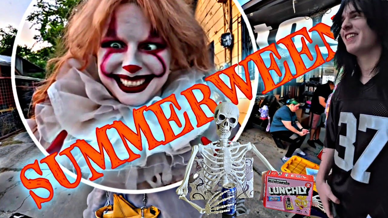  Halloween Street Party - Costumes, Venders, Animatronics & Doll Graveyard