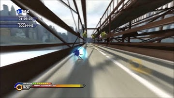 Sonic Unleashed Empire City Act1-2 Speedrun 01:37:72