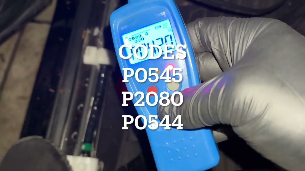 Nissan Rogue Sport P0544 P0545 P2080 Exhaust Gas Temperature Sensor EGT Replacement Qashqai MR20DD