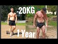 1 Year Insane Calisthenics Transformation