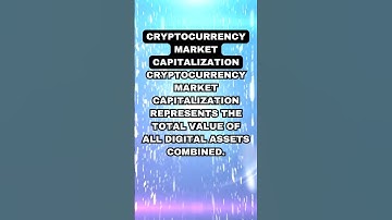 cryptocurrency market capitalization