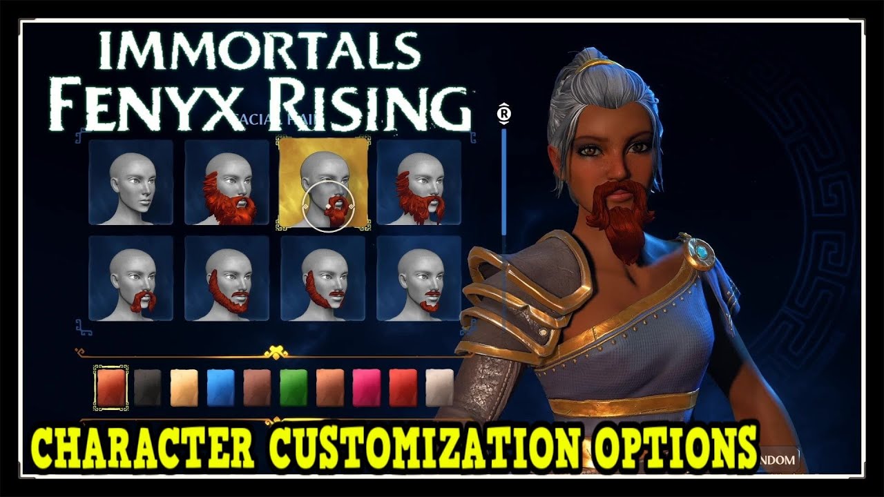 Immortals Fenyx Rising Character Customization Options All Appearances Male Female Youtube Immortals Fenyx Rising Character Customization Options All Appearances Male Female Youtube