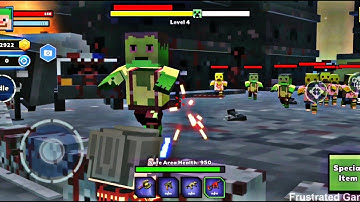 FIRE CRAFT : 3D PIXEL WORLD ZOMBIE DEFENCE GAMEPLAY WALKTHROUGH PART 2