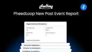 The Post-Event Report Is Here: Turn Event Data Into Insights Instantly
