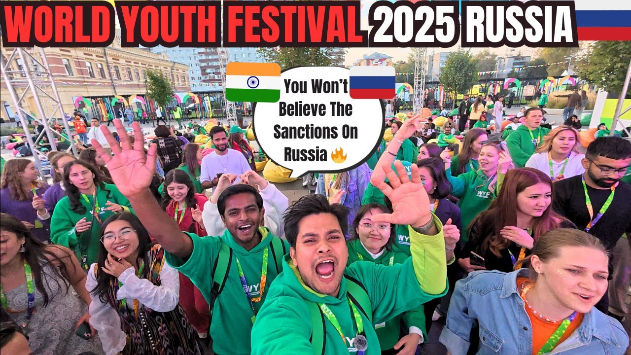 🔥World Youth Festival 2025 🇷🇺 || You Can't Believe This is Russia || 