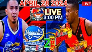 SCHEDULE TODAY) SAN MIGUEL VS MAGNOLIA)GAME TODAY)Apr 28 2024)ALL PHILIPINOseason48th PBA LIVE