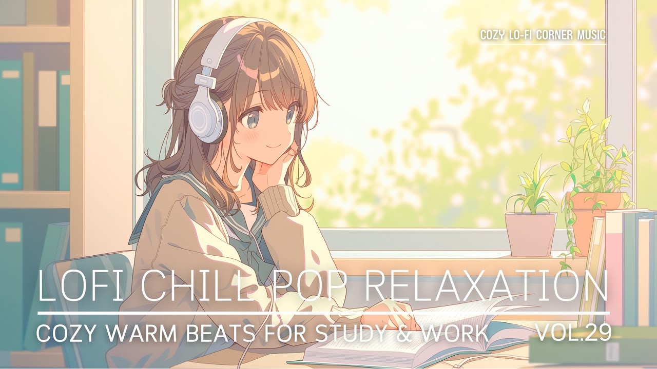 Lo-fi Chill Pop Relaxation 🎧 | Cozy, Warm Beats for Study, Work & Aesthetic Moments