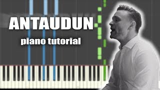 Reino Nordin - Antaudun | PIANO TUTORIAL chords