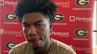 Georgia junior Rayshaun Hammonds, 1-6-19