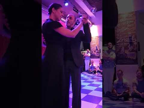 Analía Vega y Marcelo Varela en La Mordidita tango