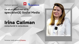 Ce să știi dacă vrei să fii specialist(ă) în social media în Moldova. Interviu cu Irina Caliman