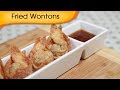 Fried Wontons - Veg. Dumpling - Quick Snacks / Starter / Appetizer Recipe By Ruchi Bharani [HD]