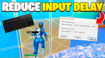 How To Get 0 Input Delay In Fortnite Chapter 4! (Fortnite Tips & Tricks)