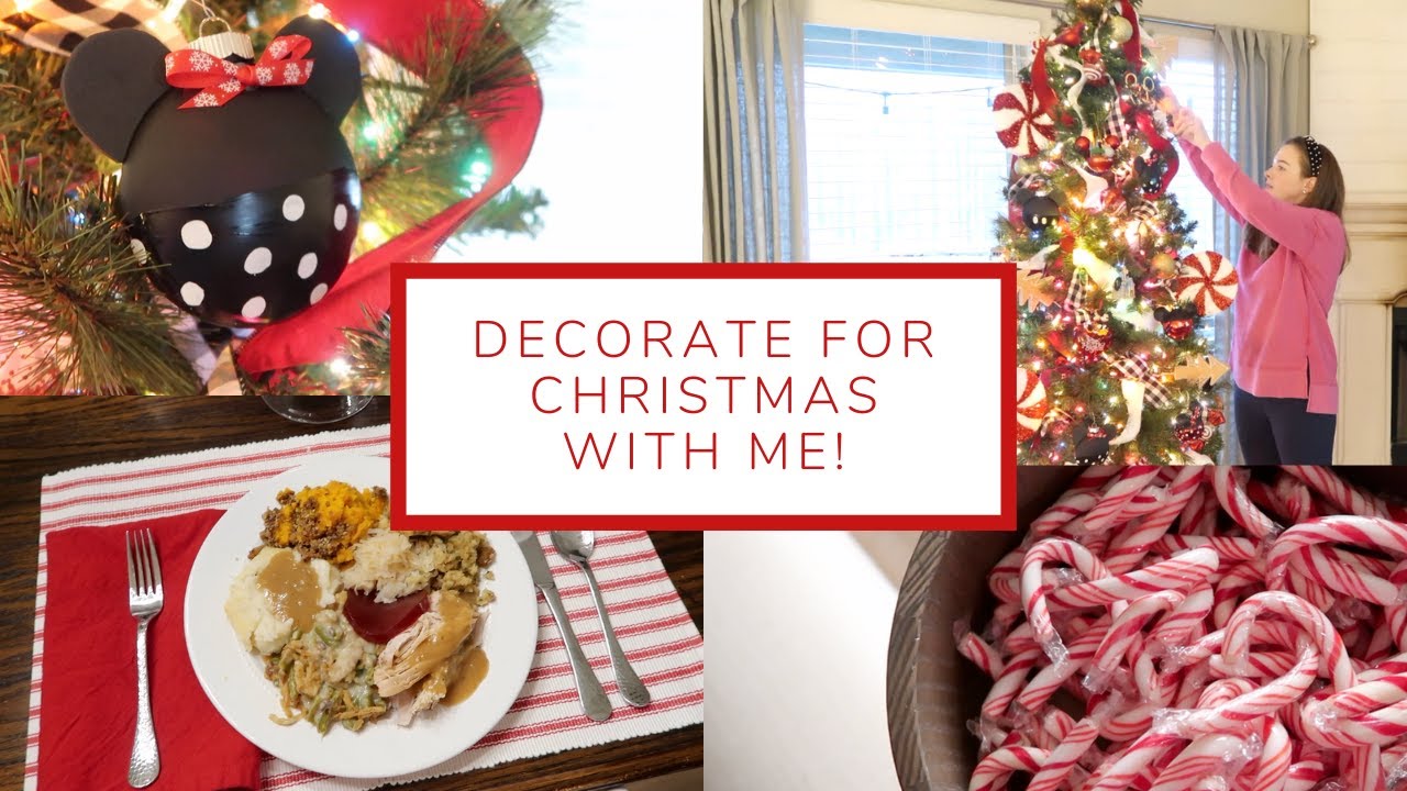 Decorate For Christmas and Enjoy Thanksgiving With Us! | Disney Christmas Tree | November 2020