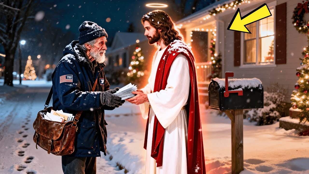 EN NOCHEBUENA, UN CARTERO VIEJO ENTREGÓ CARTAS BAJO LA NIEVE... Y JESÚS CAMBIÓ SU VIDA...