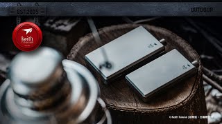 鎧斯Keith Ti9302 Ti9306 純鈦戶外便攜扁圓形酒壺 150ml 100ml 附小漏斗 純鈦隨身酒壺 登山鈦酒壺戶外露營