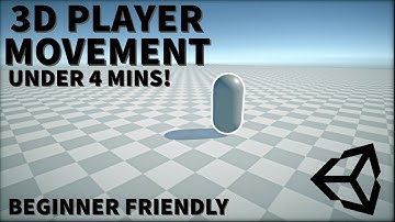 Make first person 3D player movement under 4 mins | Beginner friendly tutorial