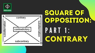 Square of Opposition (Part 1): Contrary