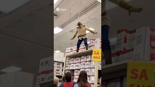 Theodore Roosevelt Goes Crazy In A Store