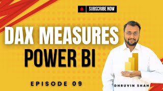 DAX Measures in Power BI | Episode 09 | Power BI Beginner Tutorial Series