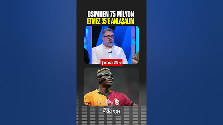 OSIMHEN 75'LİK OYUNCU DEĞİL, 35'E ANLAŞALIM. SERDAR ALİ ÇELİKLER (@Neo_Spor )