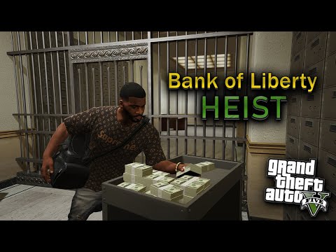 МОДЫ GTA 5: Как установить мод на ограбление банка Liberty City в ГТА 5! Ограбление из GTA 4 в GTA 5