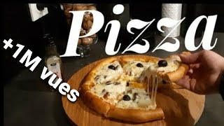 اسرار نجاح البيتزا الايطالية وصفة اخدتها من عند ايطالي  جربيها ساهلة و ناجحةpizza italienne