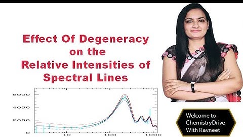 Effect Of Degeneracy on Rotational Spectral Lines